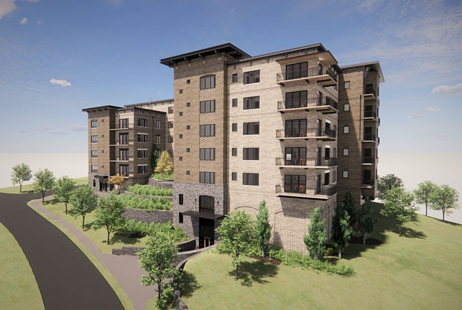 Work begins on the new Broadview Condominiums Spectrum Interiors of SC